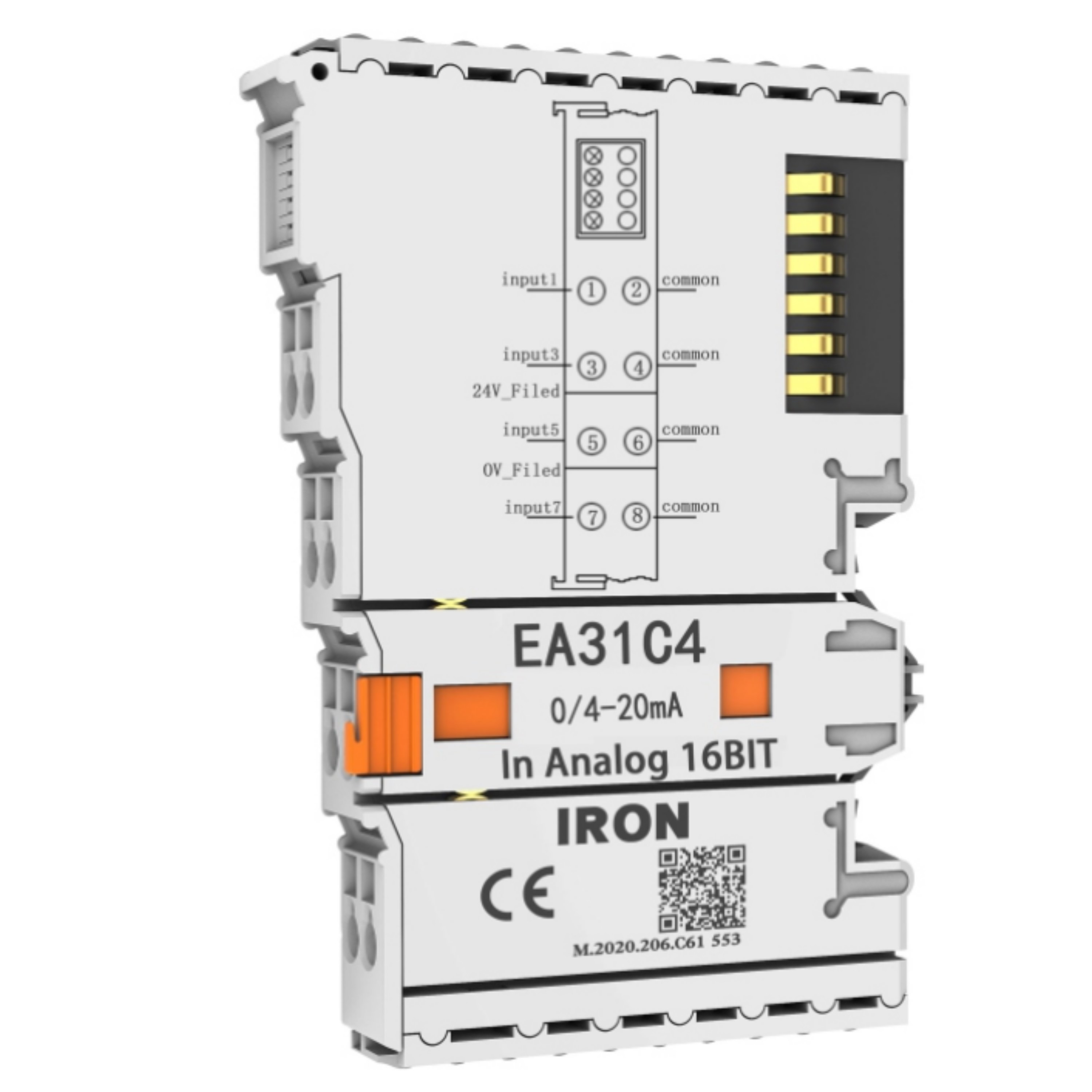 Profinet Based Analog Output Module EA31C4--Analog module-远程IO-EtherCat/Profinet总线-工控自动化产品-cclink IE TSN IO ...